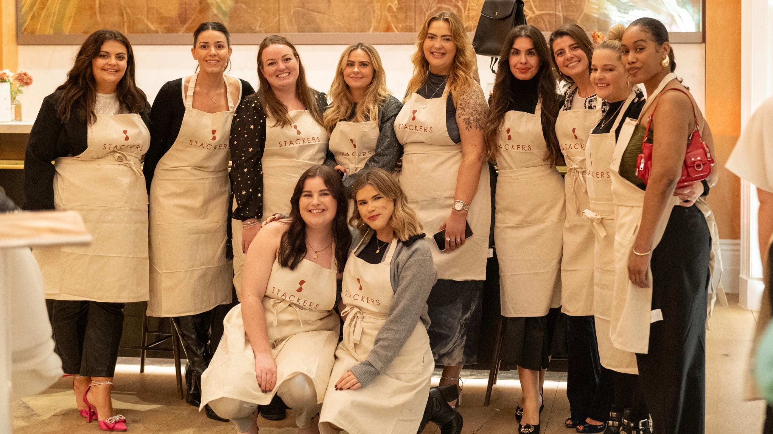 Behind The Scenes: A Festive Evening With Stackers 